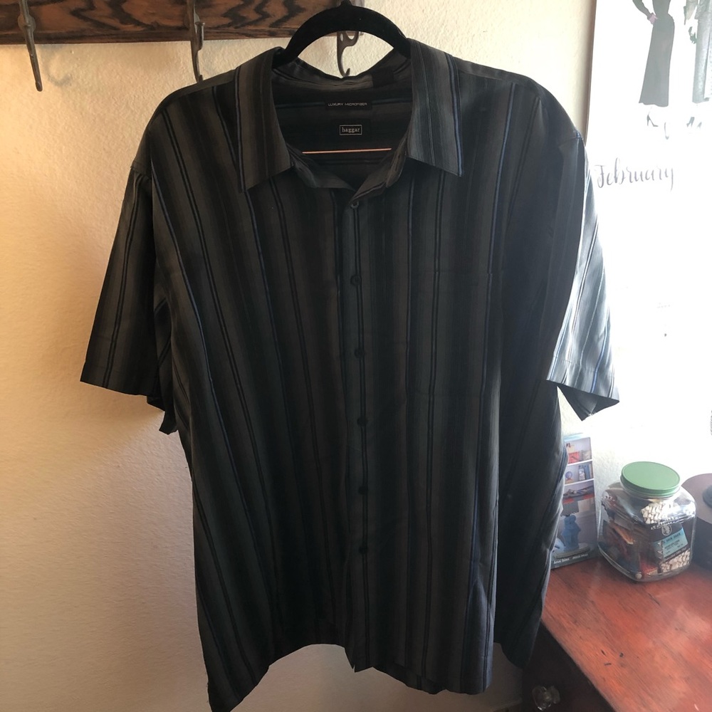 Hagger Luxury Microfiber Button Down